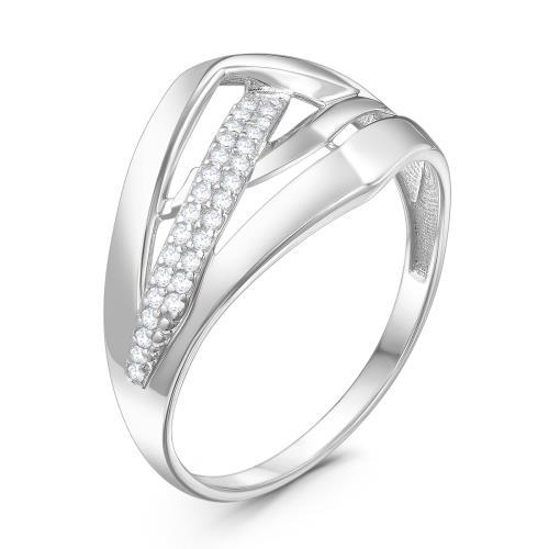 Кольцо декоративное Серебро России,  серебро 925 проба, вставка фианит (Серебро России, Россия)