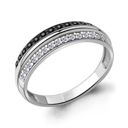 Кольцо декоративное Aquamarine, белое золото 585 проба, вставка бриллиант (Aquamarine, Россия)