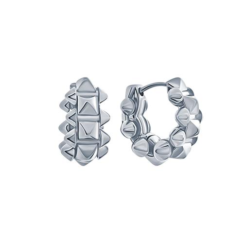 Серьги с английским замком,  серебро 925 проба (Турция)