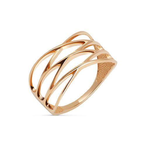 Кольцо декоративное, красное золото 585 проба (Беларусь)