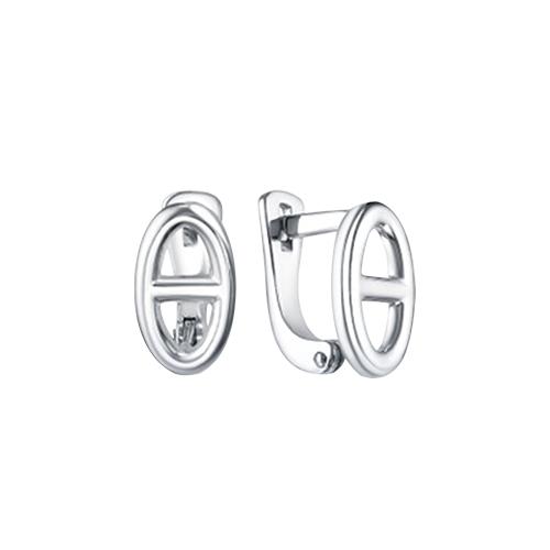 Серьги с английским замком,  серебро 925 проба (Турция)