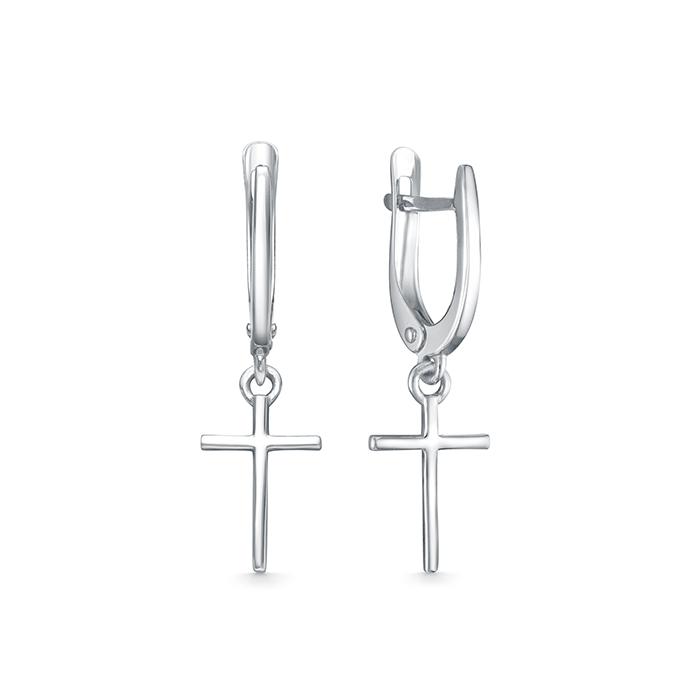 Серьги длинные Zlato,  серебро 925 проба (Zlato, Россия)