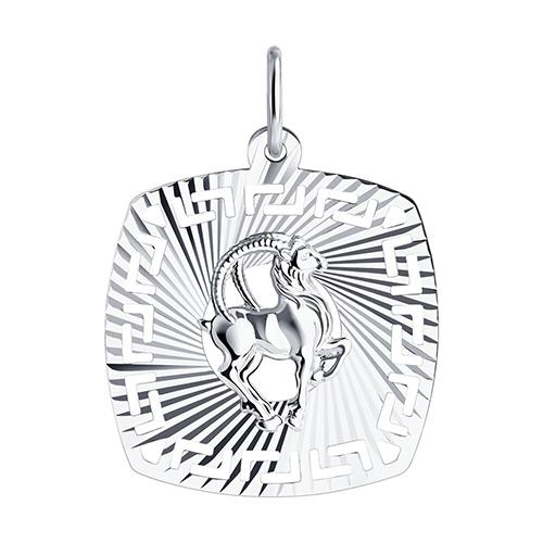 Подвеска козерог SOKOLOV,  серебро 925 проба