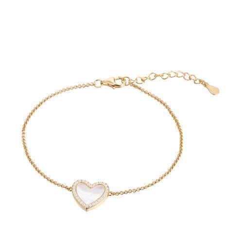 Браслет декоративный Fresh Jewelry,  серебро 925 проба, вставка перламутр (Fresh Jewelry, Россия)