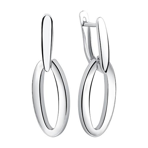 Серьги длинные TALANT,  серебро 925 проба (TALANT, Россия)