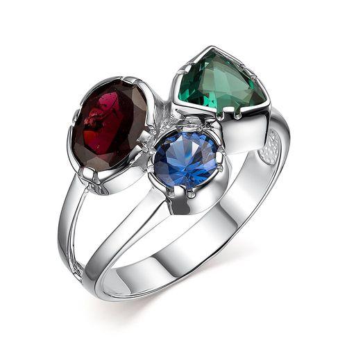 Кольцо декоративное,  серебро 925 проба, вставка кварц (Россия)