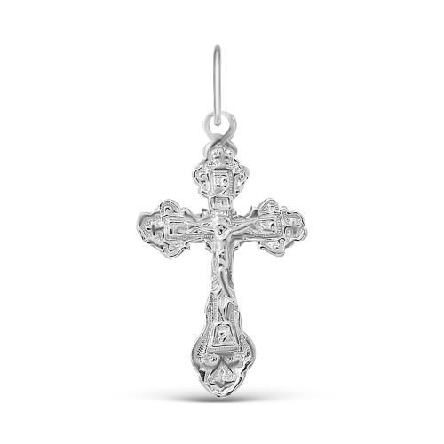 Подвеска крест православный Серебро России,  серебро 925 проба (Серебро России, Россия)