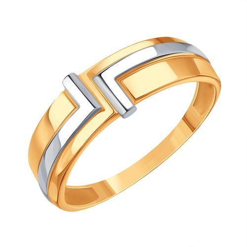 Кольцо декоративное Karatov, красное золото 585 проба (Karatov, Россия)