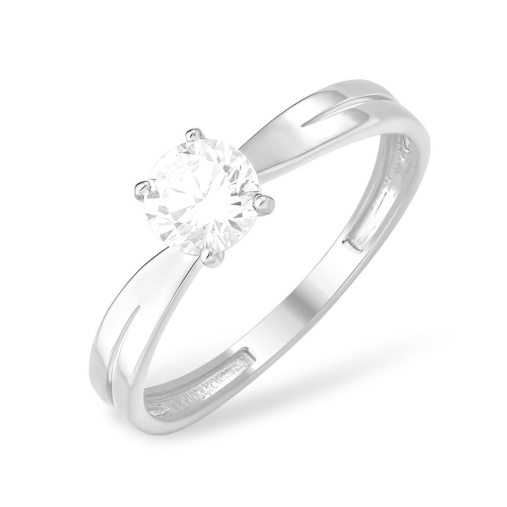 Кольцо помолвочное 7 Карат, белое серебро 925 проба, вставка фианит (7 Карат, Беларусь)