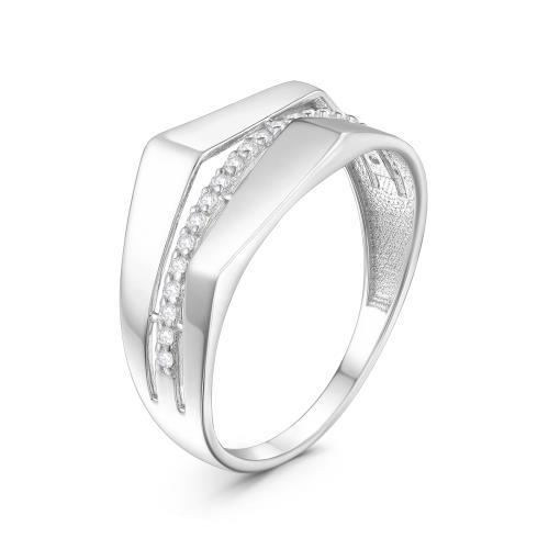 Кольцо декоративное Серебро России,  серебро 925 проба, вставка фианит (Серебро России, Россия)