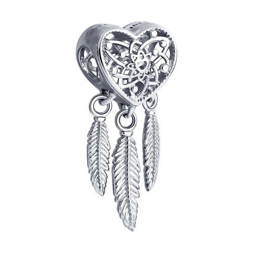 Подвеска шарм SOKOLOV,  серебро 925 проба