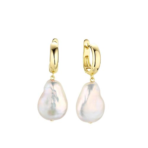 Серьги длинные Fresh Jewellery,  серебро 925 проба, вставка жемчуг (Fresh Jewellery, Россия)