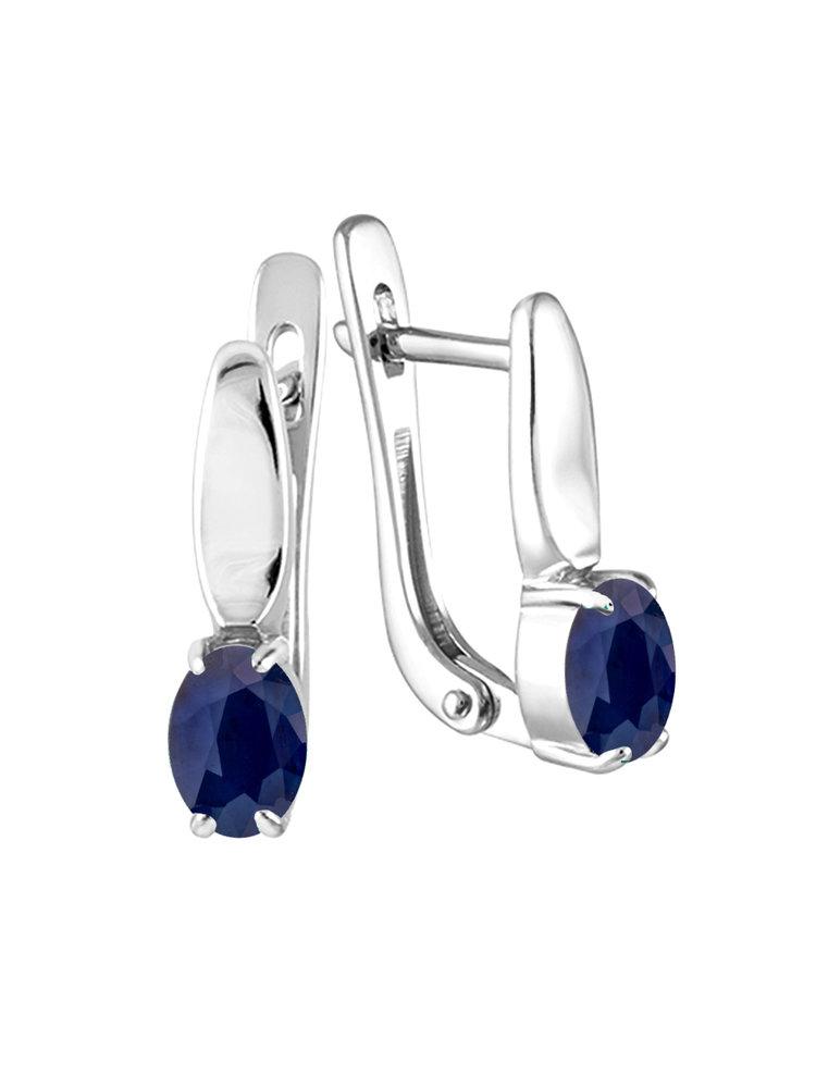 Серьги с английским замком СБ Золото,  серебро 925 проба (СБ Золото, Россия)