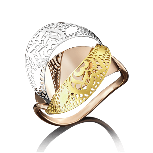 Кольцо декоративное Platina Jewellery,  золото 585 проба (Platina Jewellery, Россия)