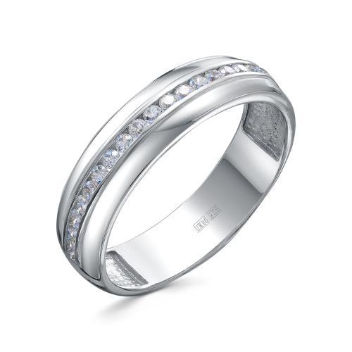 Кольцо декоративное Серебро России,  серебро 925 проба, вставка фианит (Серебро России, Россия)