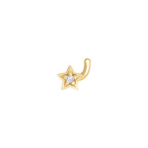 Пирсинг Sokolov и Diamant, красное золото 585 проба