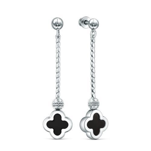 Серьги пусеты Серебро России,  серебро 925 проба (Серебро России, Россия)