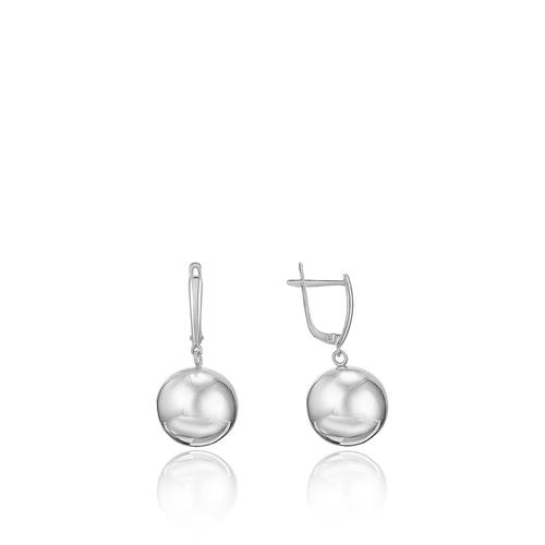 Серьги длинные,  серебро 925 проба (Россия)