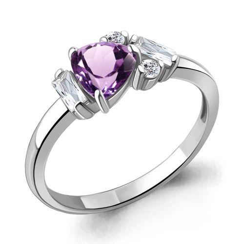 Кольцо декоративное Aquamarine,  серебро 925 проба, вставка фианит (Aquamarine, Россия)