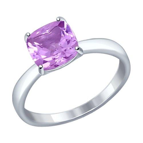 Кольцо декоративное Sokolov и Diamant,  серебро 925 проба, вставка аметист (Sokolov и Diamant, Россия)