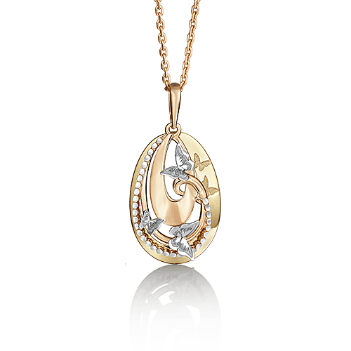 Подвеска декоративная Platina Jewellery,  золото 585 проба