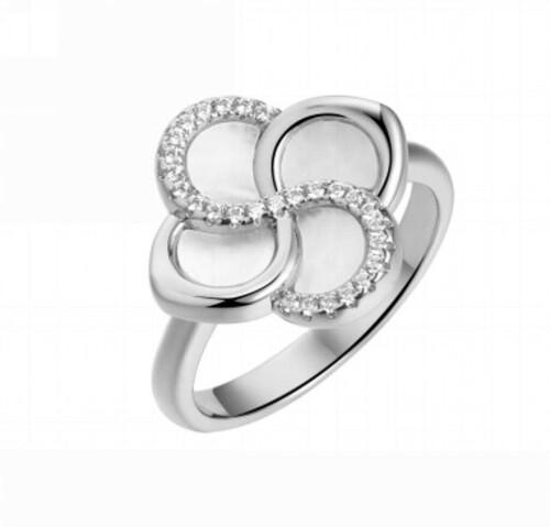 Кольцо декоративное Fresh Jewellery,  серебро 925 проба, вставка перламутр (Fresh Jewellery, Россия)