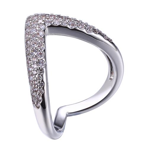 Кольцо декоративное Fresh Jewellery,  серебро 925 проба, вставка фианит