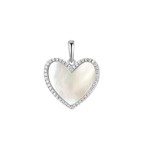 Подвеска декоративная Fresh Jewellery, белое серебро 925 проба, вставка перламутр (Fresh Jewellery, Россия)