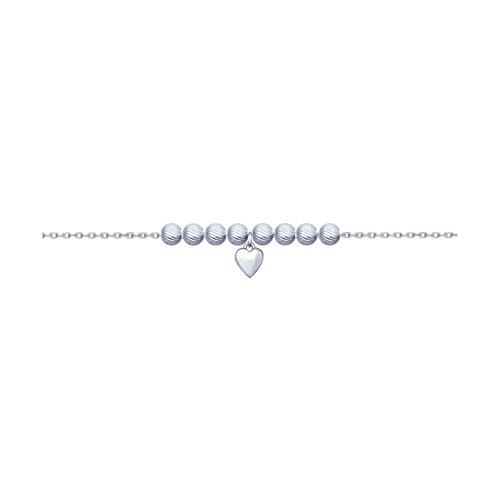 Браслет декоративный Sokolov и Diamant,  серебро 925 проба