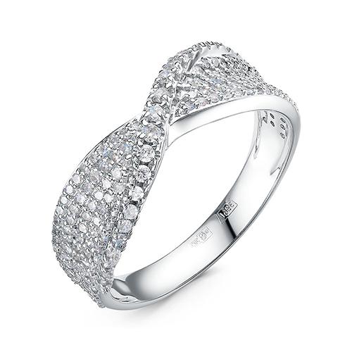 Кольцо декоративное RoseGrace, белое золото 585 проба, вставка бриллиант (RoseGrace, Россия)