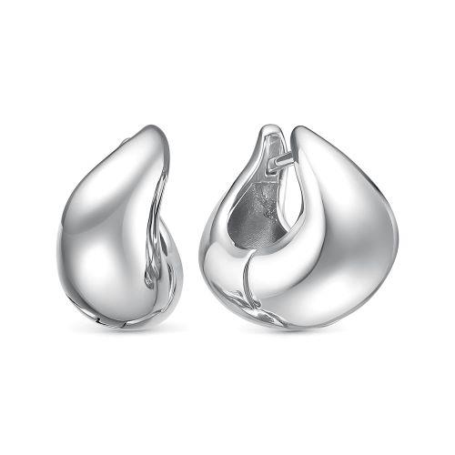 Серьги с английским замком Berger,  серебро 925 проба (Berger, Россия)