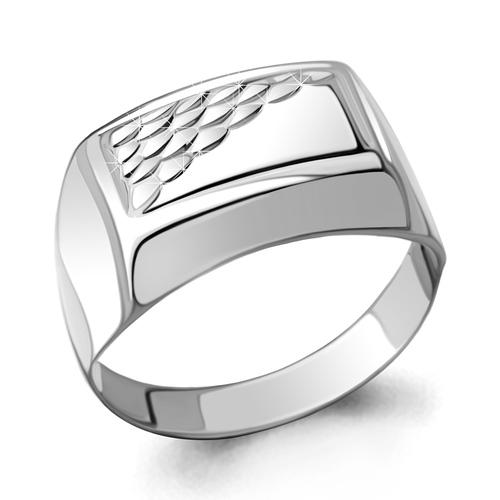 Кольцо печатка Aquamarine,  серебро 925 проба