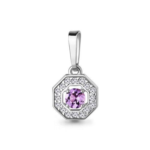Подвеска декоративная Aquamarine,  серебро 925 проба, вставка фианит (Aquamarine, Россия)
