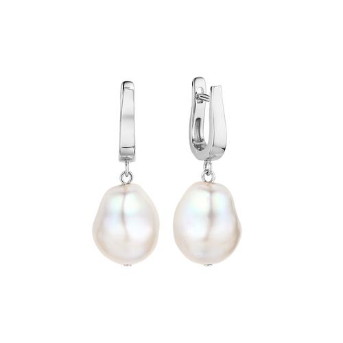 Серьги длинные Fresh Jewellery,  серебро 925 проба, вставка жемчуг (Fresh Jewellery, Россия)