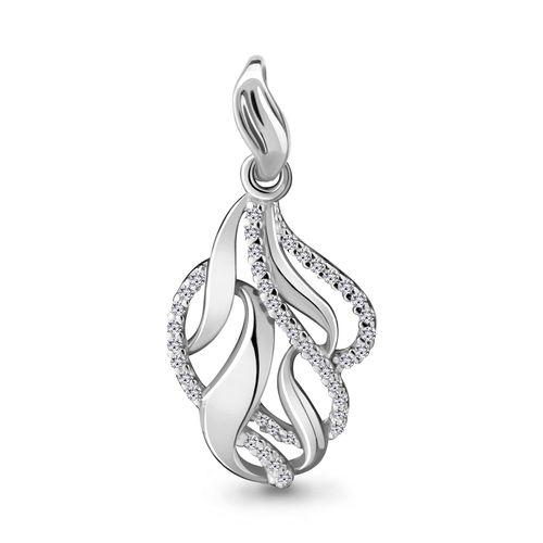 Подвеска декоративная Aquamarine,  серебро 925 проба, вставка фианит (Aquamarine, Россия)
