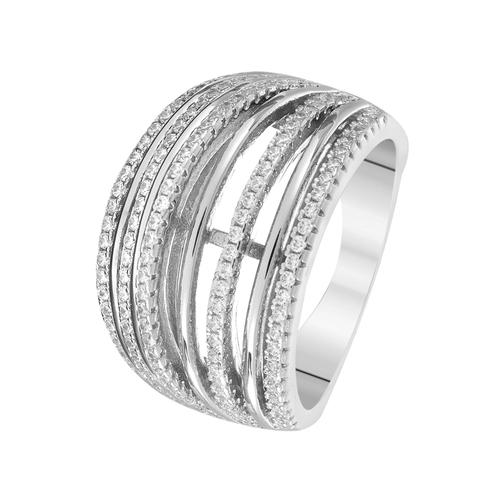 Кольцо декоративное Fresh Jewellery,  серебро 925 проба, вставка фианит (Fresh Jewellery, Россия)
