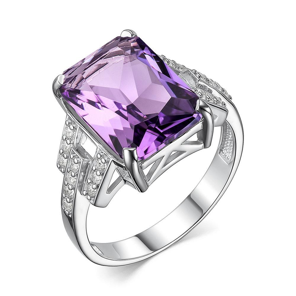 Кольцо декоративное,  серебро 925 проба, вставка корунд (Россия)