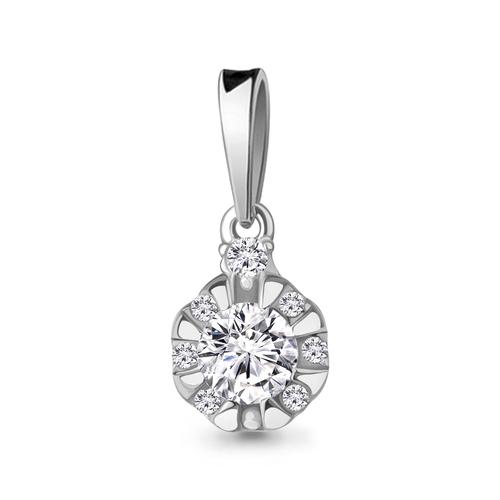 Подвеска декоративная Aquamarine, серебро 925 проба, вставка фианит (Aquamarine, Россия) — от 71.53 руб. в сети магазинов 7 карат забронировать в магазине Подвеска декоративная Aquamarine, серебро 925 проба, вставка фианит (Aquamarine, Россия)