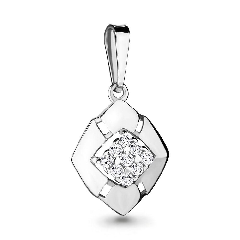 Подвеска декоративная Aquamarine, серебро 925 проба, вставка фианит (Aquamarine, Россия) — от 43.72 руб. в сети магазинов 7 карат забронировать в магазине Подвеска декоративная Aquamarine, серебро 925 проба, вставка фианит (Aquamarine, Россия)