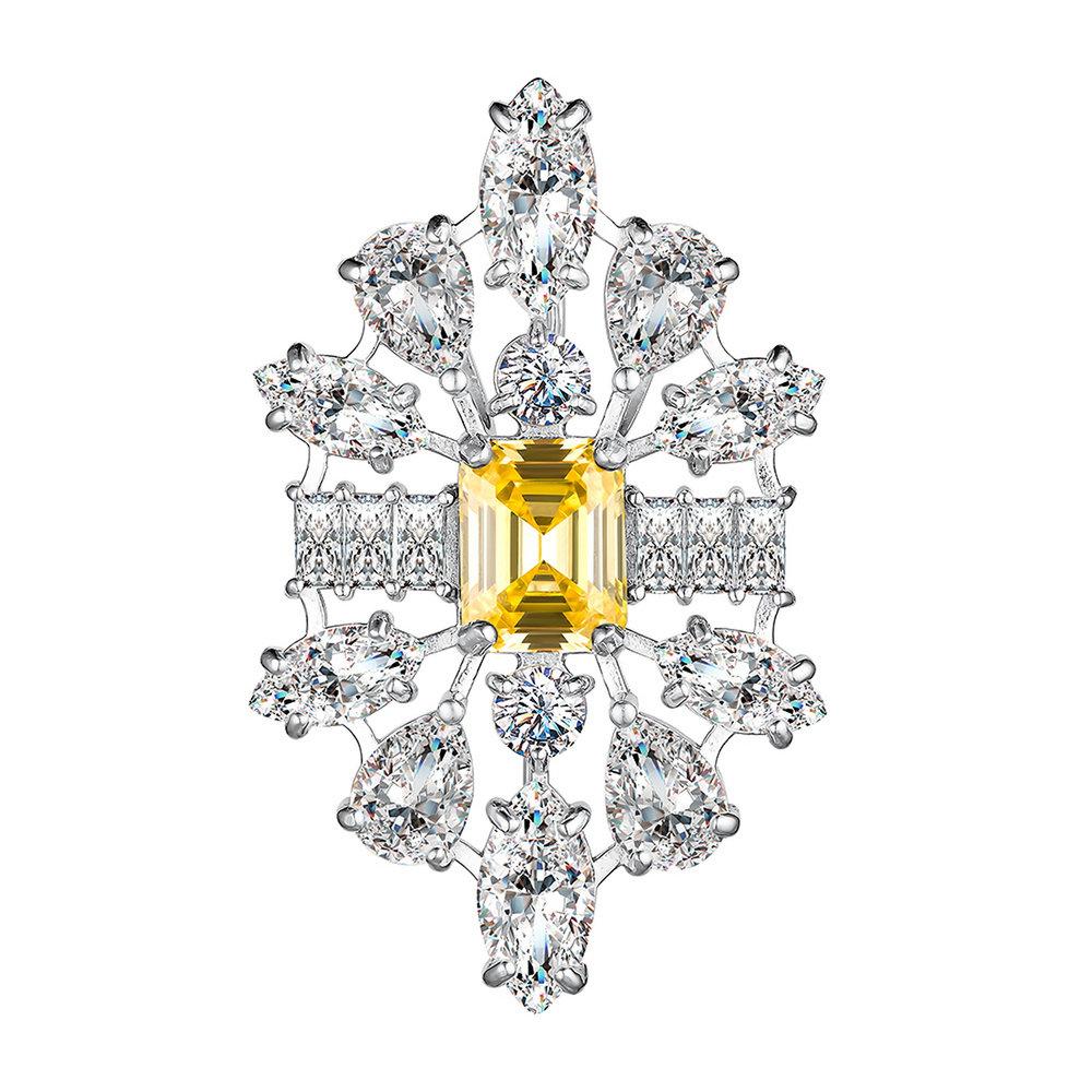 Брошь,  серебро 925 проба (Россия) — от 322.73 руб. в сети магазинов 7 карат забронировать в магазине Брошь,  серебро 925 проба