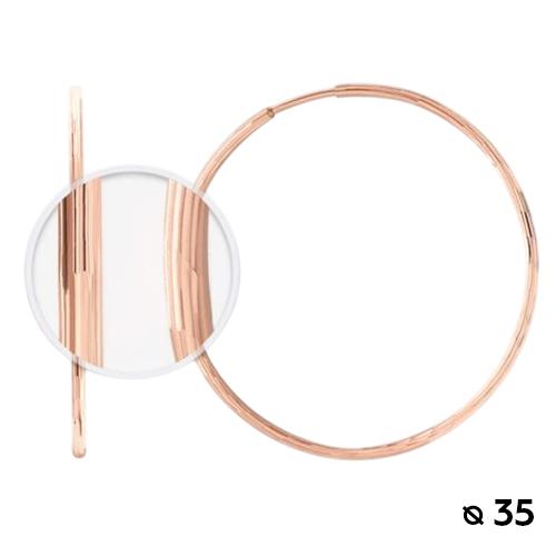 Серьги конго, красное золото 585 проба (Беларусь) — от 1119.41 руб. в сети магазинов 7 карат забронировать в магазине Серьги конго, красное золото 585 проба