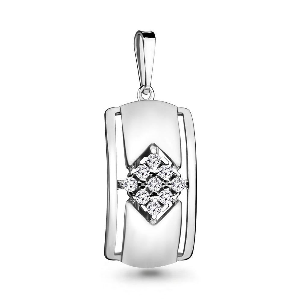 Подвеска декоративная Aquamarine, серебро 925 проба, вставка фианит (Aquamarine, Россия) — от 51.15 руб. в сети магазинов 7 карат забронировать в магазине Подвеска декоративная Aquamarine, серебро 925 проба, вставка фианит (Aquamarine, Россия)