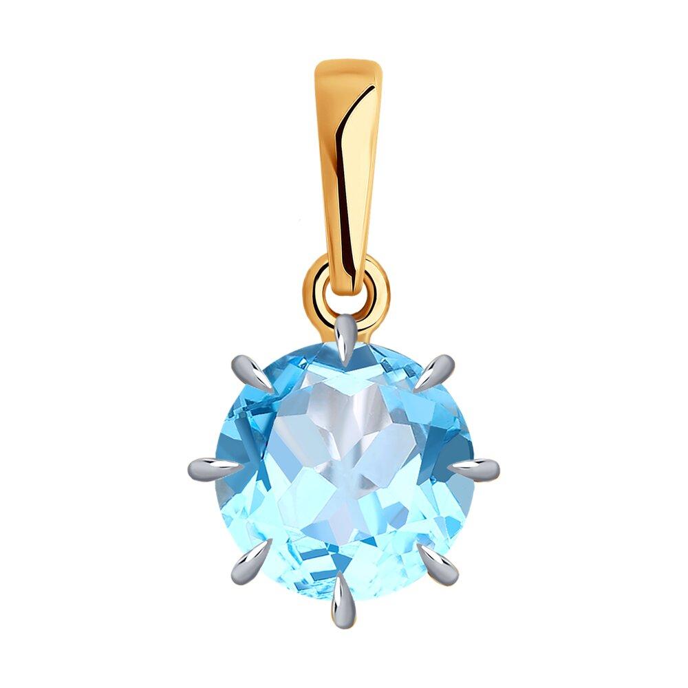 Подвеска декоративная Diamant, красное золото 585 проба, вставка топаз (Diamant, Россия) — от 794.29 руб. в сети магазинов 7 карат забронировать в магазине Подвеска декоративная Diamant, красное золото 585 проба, вставка топаз (Diamant, Россия)