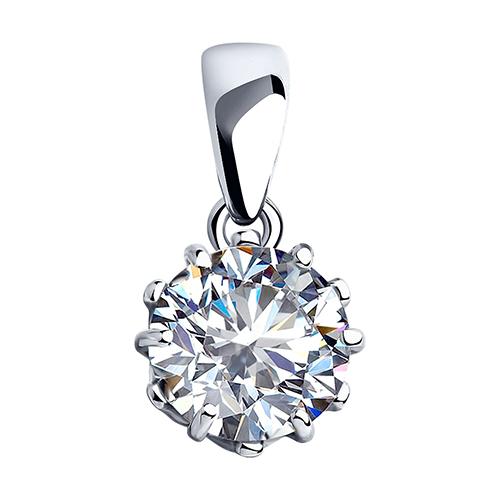 Подвеска декоративная Diamant, серебро 925 проба, вставка фианит (Diamant, Россия) — от 85.12 руб. в сети магазинов 7 карат забронировать в магазине Подвеска декоративная Diamant, серебро 925 проба, вставка фианит (Diamant, Россия)