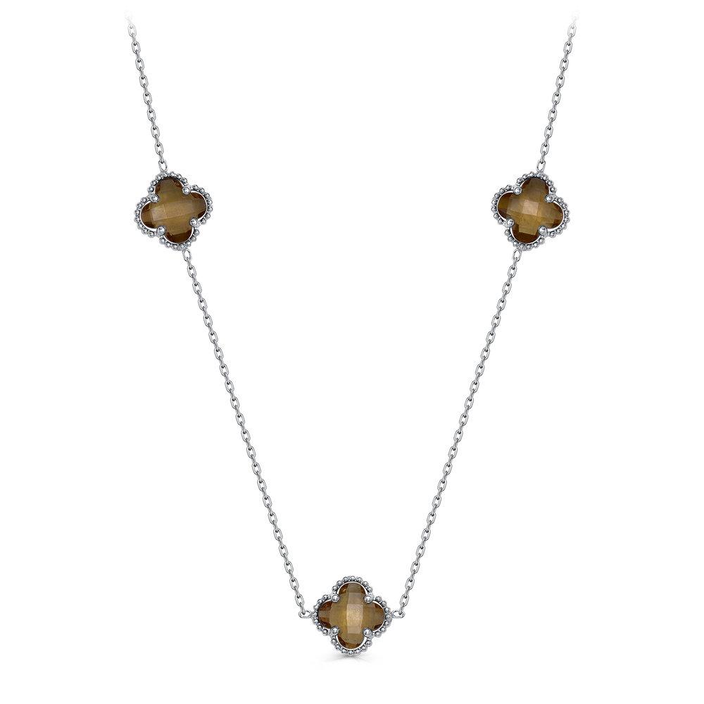 Колье KABAROVSKY,  серебро 925 проба, вставка алпанит (KABAROVSKY, Россия) — от 300.14 руб. в сети магазинов 7 карат забронировать в магазине Колье KABAROVSKY,  серебро 925 проба, вставка алпанит