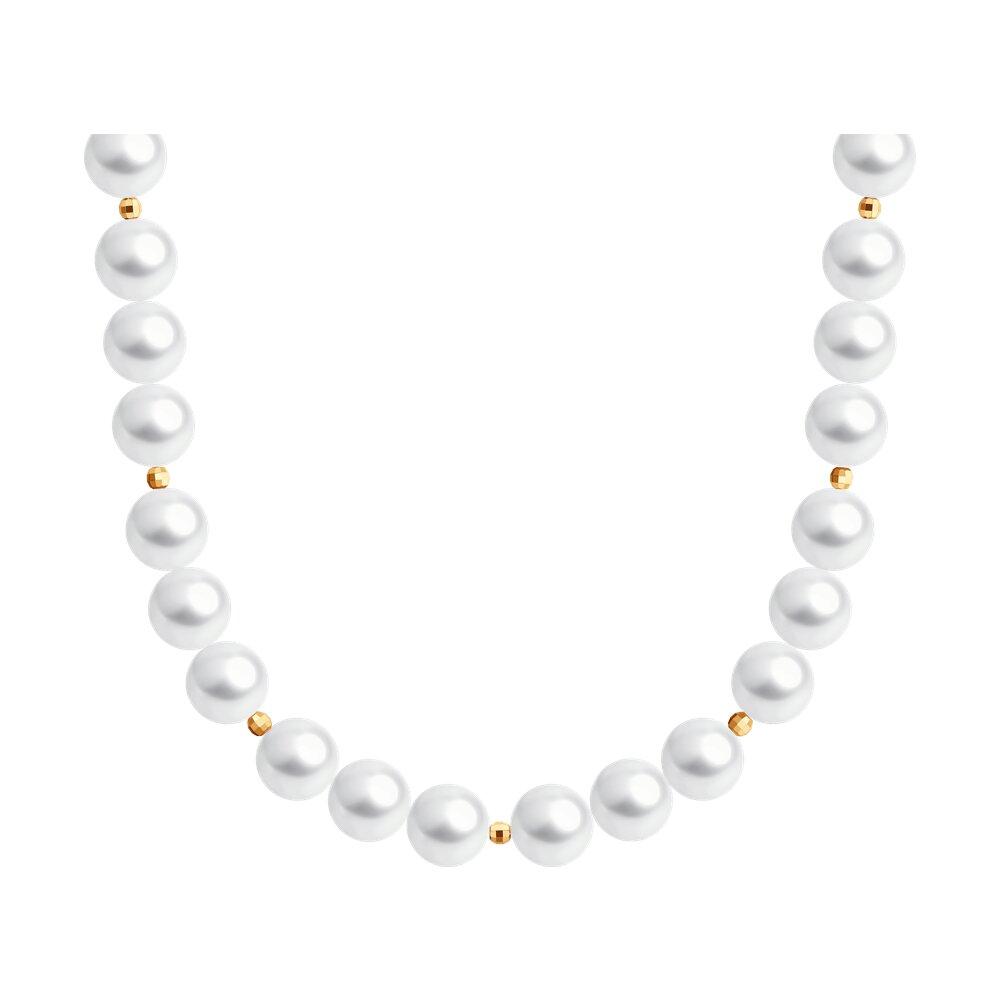 Колье, красное золото 585 проба, вставка жемчуг (Россия) — от 1263.08 руб. в сети магазинов 7 карат забронировать в магазине Колье, красное золото 585 проба, вставка жемчуг