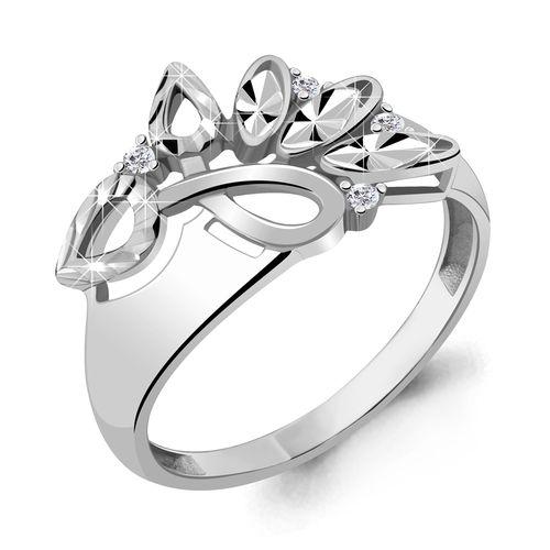 Кольцо декоративное Aquamarine, серебро 925 проба, вставка фианит (Aquamarine, Россия) — от 91.24 руб. в сети магазинов 7 карат забронировать в магазине Кольцо декоративное Aquamarine, серебро 925 проба, вставка фианит (Aquamarine, Россия)