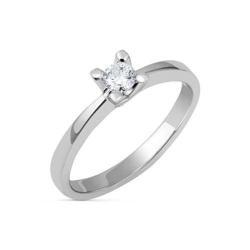 Кольцо помолвочное, белое золото 585 проба, вставка бриллиант (Беларусь) — от 3355.87 руб. в сети магазинов 7 карат забронировать в магазине Кольцо помолвочное, белое золото 585 проба, вставка бриллиант