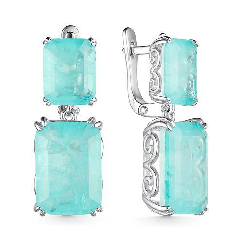 Серьги длинные, серебро 925 проба (Россия) — от 336.26 руб. в сети магазинов 7 карат забронировать в магазине Серьги длинные, серебро 925 проба (Россия)