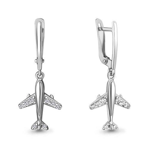Серьги длинные Aquamarine, серебро 925 проба, вставка фианит (Aquamarine, Россия) — от 137.29 руб. в сети магазинов 7 карат забронировать в магазине Серьги длинные Aquamarine, серебро 925 проба, вставка фианит (Aquamarine, Россия)